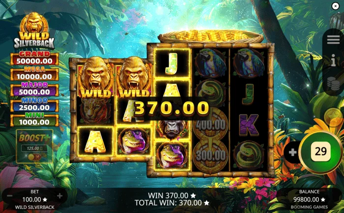 Wild Silverback - Wild Wild Coin Connect के माध्यम से मूल जीत