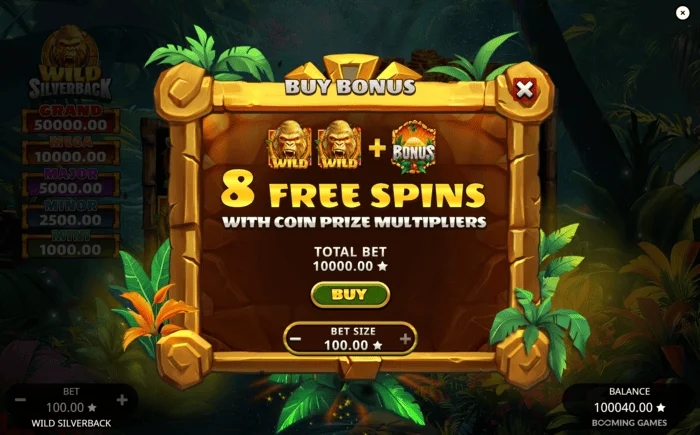 Wild Silverback - Free Spins का लॉन्च